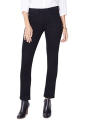 NYDJ Sheri High Waist Slim Jeans in Black at Nordstrom