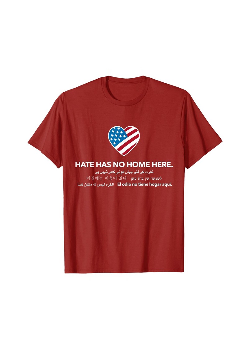 Oakley Hate Has No Home Here Shirt T-Shirt