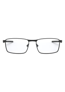 Oakley Fuller 55mm Optical Glasses in Satin Black at Nordstrom