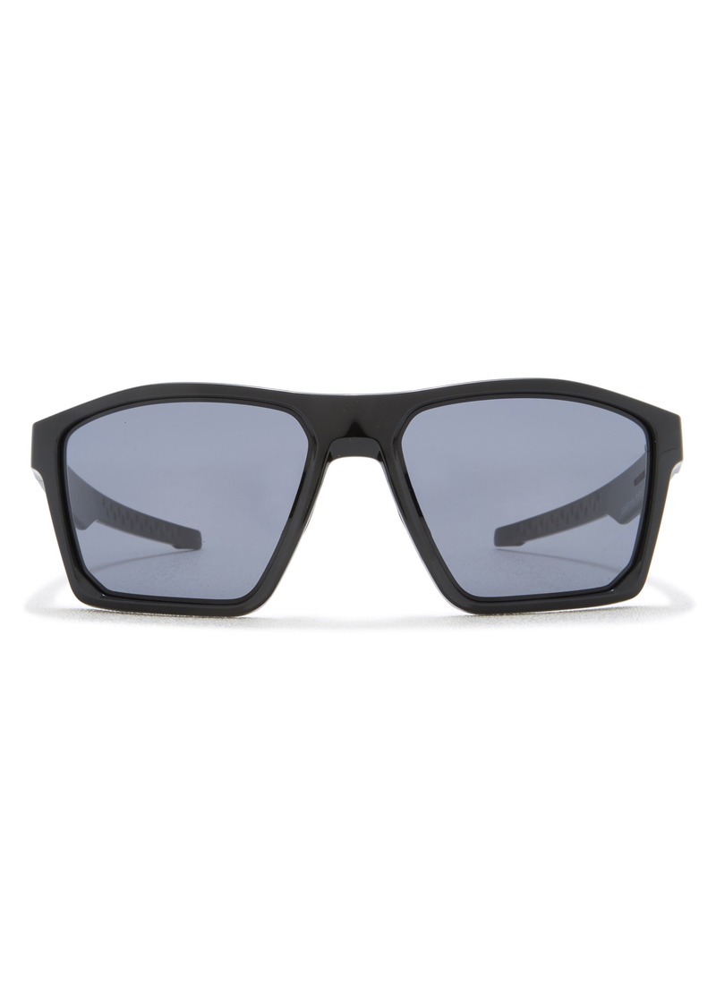 Oakley 58mm Square Polarized Sunglasses in Black at Nordstrom Rack