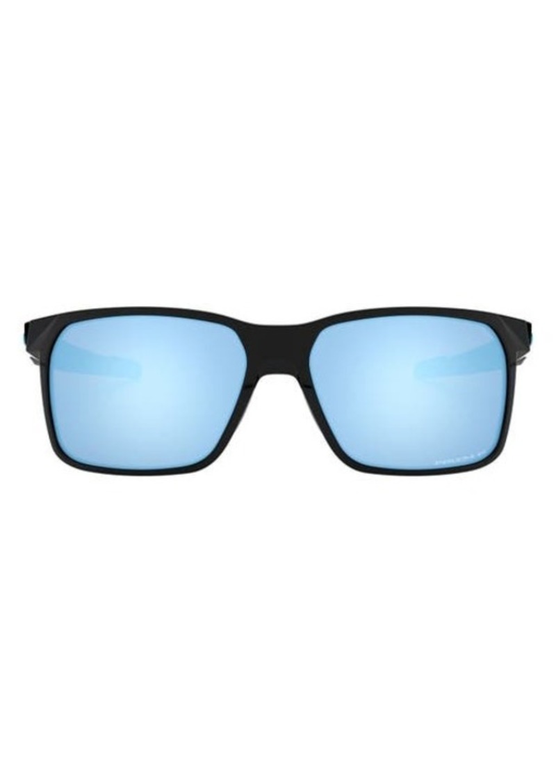 Oakley 59mm Polarized Rectangle Sunglasses
