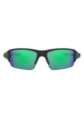 Oakley 61mm Polarized Prizm Wrap Sunglasses