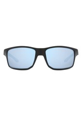 Oakley 61mm Polarized Rectangle Sunglasses