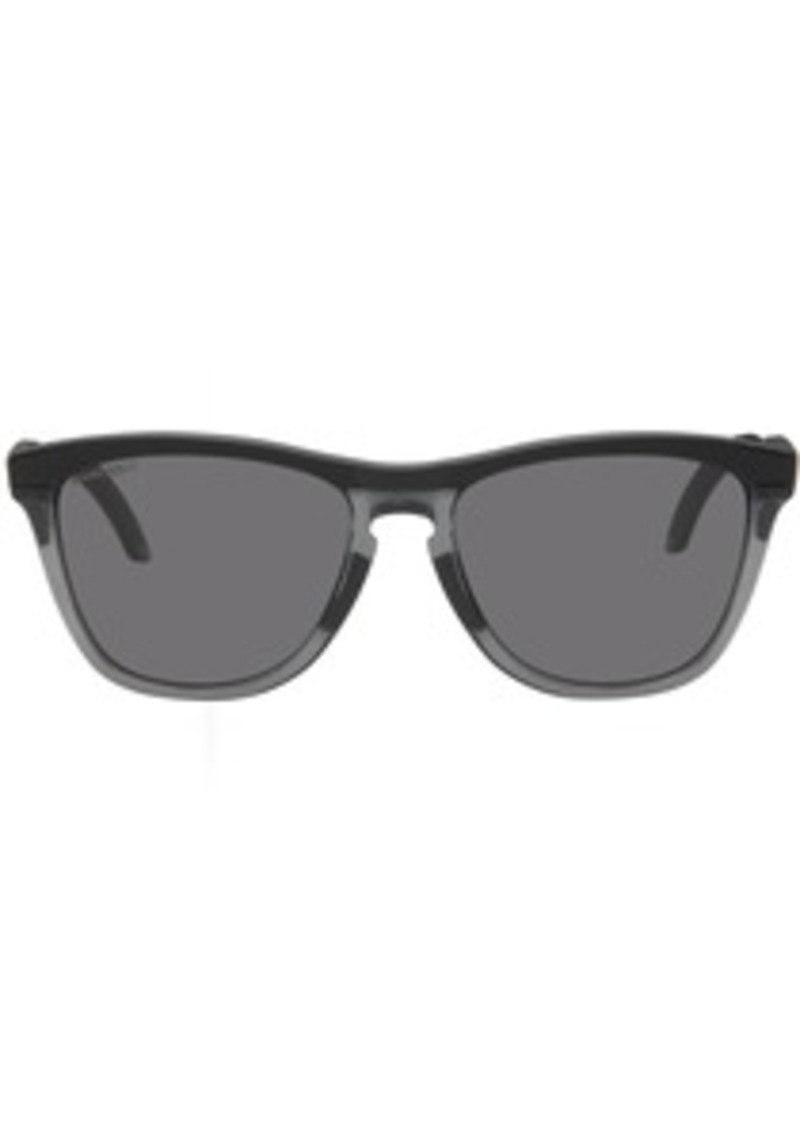 Oakley Black & Gray Frogskins Hybrid Sunglasses