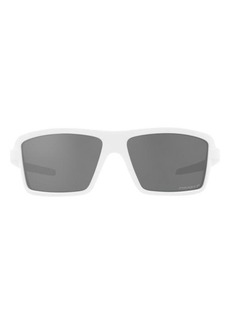 Oakley Cables 63mm Prizm Polarized Oversize Rectangular Sunglasses