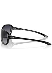 Oakley Cohort Polarized Sunglasses , OO9301 - BLACK SHINY/GREY GRADIENT POLAR