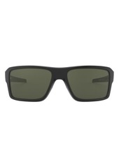 Oakley Double Edge 66mm Oversize Rectangular Sunglasses