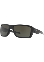 Oakley Double Edge Sunglasses, OO9380 66 - MATTE BLACK/GREY