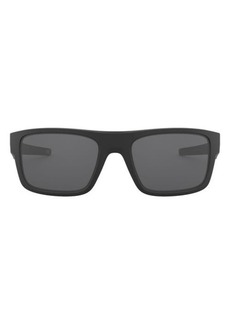 Oakley Drop Point 61mm Rectangular Sunglasses