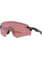 Oakley Encoder Sunglasses, Men's, Matte Black/Prizm Black