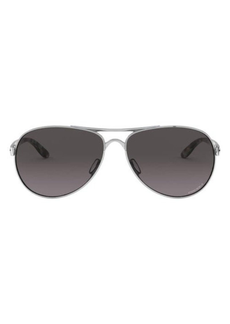 Oakley Feedback 59mm Prizm Aviator Sunglasses