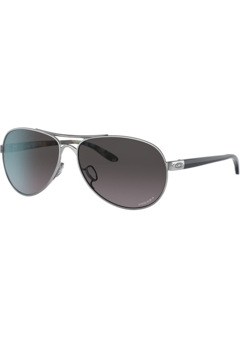 Oakley Feedback Sunglasses, Men's, Chrome | Father's Day Gift Idea
