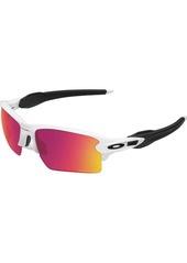 Oakley Flak 2.0 XL PRIZM Sunglasses, Men's, White | Father's Day Gift Idea