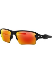 Oakley Flak 2.0 XL Sunglasses, Men's, Polished White/Prizm Ruby
