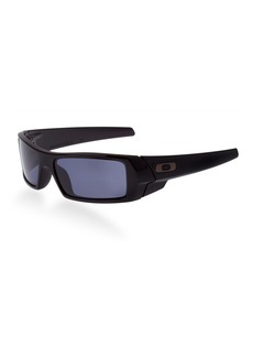 Oakley Gascan Sunglasses, OO9014 - Black Shiny/Grey