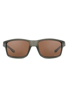 Oakley Gibston 61mm Polarized Wrap Sunglasses
