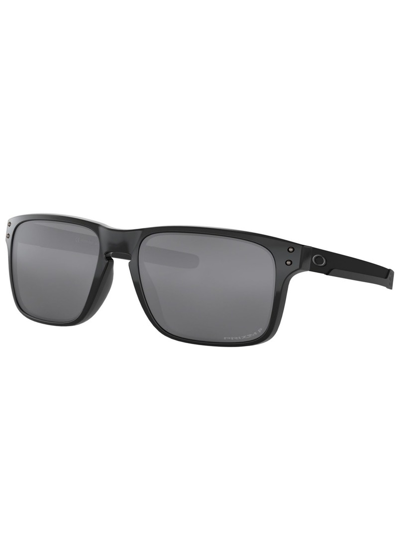 Oakley Holbrook Mix Polarized Sunglasses , OO9384 - BLACK/BLACK PRIZM POLAR