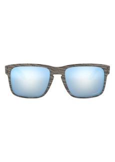 Oakley Holbrook&trade; Woodgrain Collection 57mm Polarized Sunglasses in Wood Green at Nordstrom