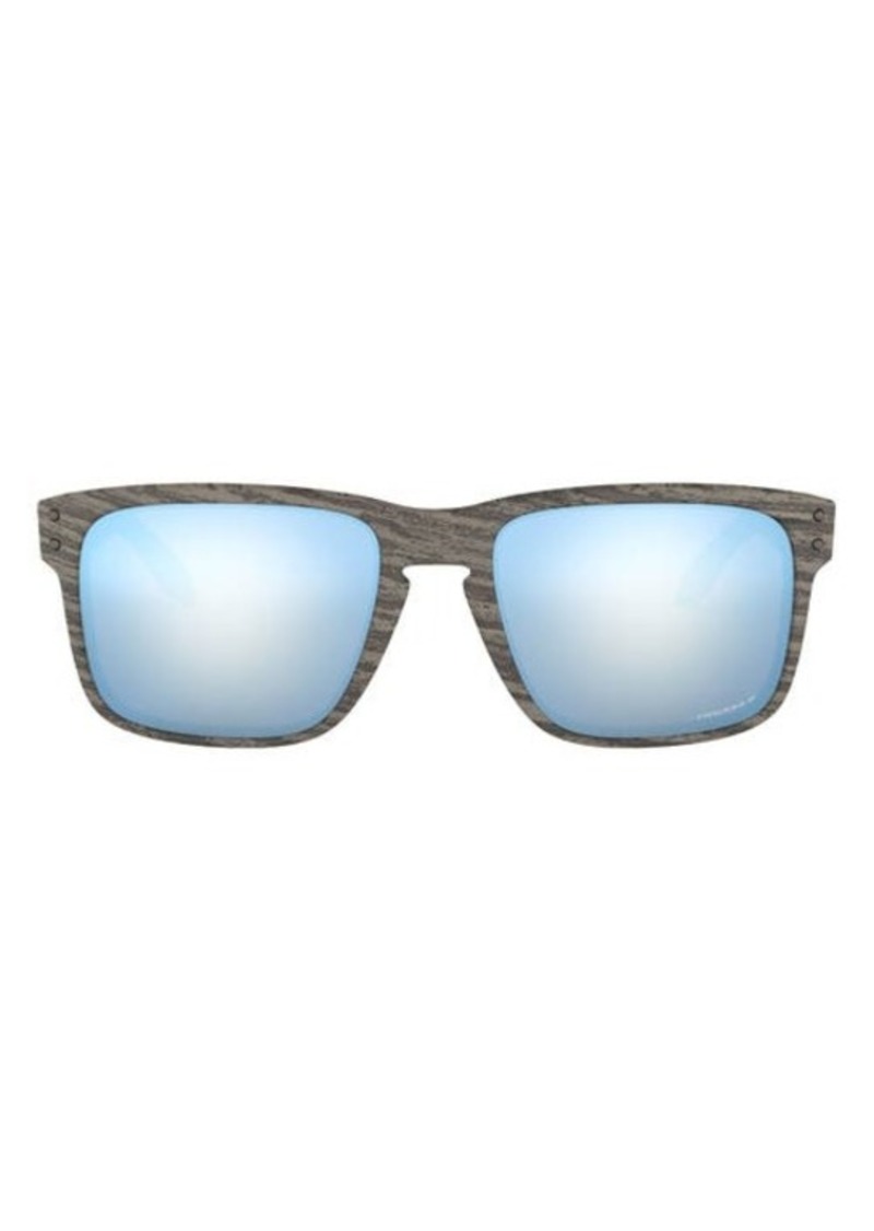Oakley Holbrook Woodgrain Collection 57mm Polarized Sunglasses