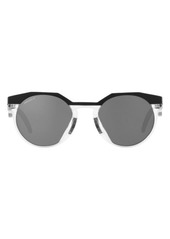 Oakley HSTN 52mm Prizm Polarized Round Sunglasses