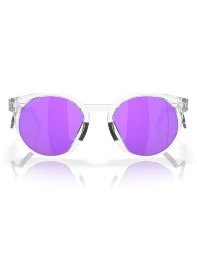 Oakley HSTN Metal 52mm Prizm Round Sunglasses