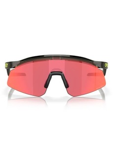 Oakley Hydra 37mm Prizm Semirimless Wrap Shield Sunglasses
