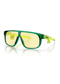 Oakley Jr Kid's Sunglasses, Inverter Youth Fit Gaming Collection Oj9012 - Crystal Green