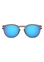Oakley Latch 53mm Prizm Polarized Round Sunglasses