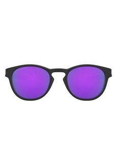 Oakley Latch 53mm Prizm Round Sunglasses