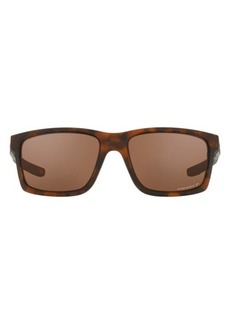Oakley Mainlink 61mm Prizm Polarized Rectangular Sunglasses
