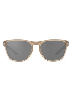 Oakley Manorburn 56mm Prizm Polarized Square Sunglasses