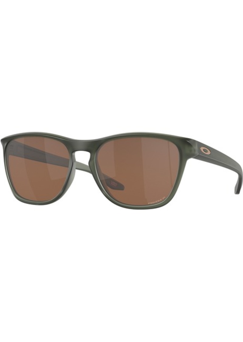 Oakley Manorburn Polarized Sunglasses, Men's, Matte Olive/Ink Prizm | Father's Day Gift Idea