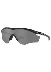 Oakley Men's Frame Xl Polarized Sunglasses, OO9343 45 M2 - POLISHED BLACK/PRIZM BLACK POLARIZED
