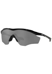 Oakley Men's Frame Xl Polarized Sunglasses, OO9343 45 M2 - MATTE BLACK/PRIZM BLACK POLARIZED
