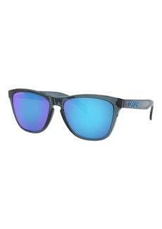 OAKLEY Men's Frogskins 9013-F6 Prizm Blue Polarized Sunglasses