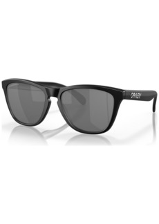 Oakley Men's Low Bridge Fit Polarized Sunglasses, OO9245 Frogskins 54 - Black