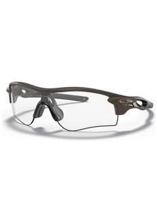 Oakley Men's Low Bridge Fit Sunglasses, OO9206 RadarLock Path 38 - Olive