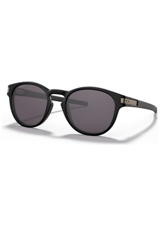 Oakley Men's Low Bridge Fit Sunglasses, OO9349 Latch 53 - Black