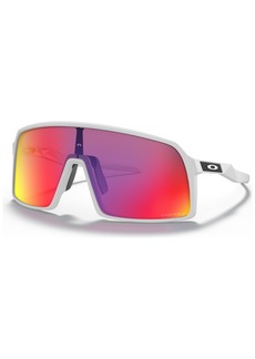 Oakley Men's Low Bridge Fit Sunglasses, OO9406A Sutro 37 - White