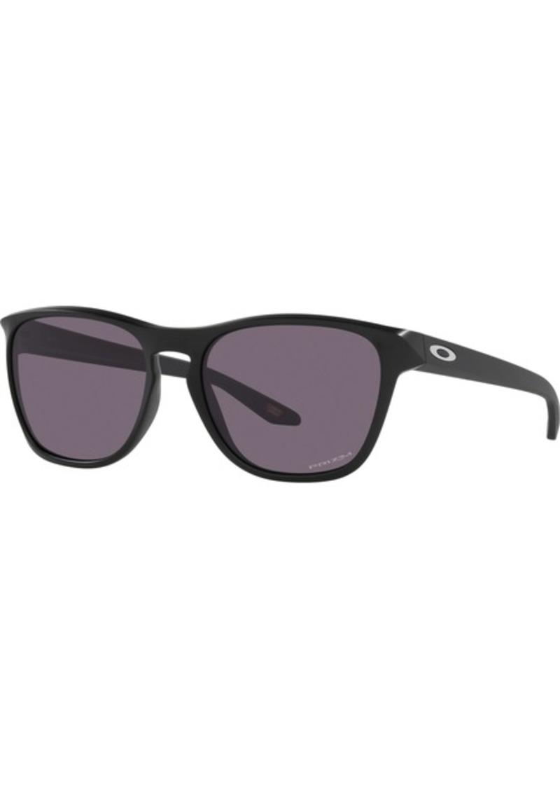 Oakley Men's Manorburn Sunglasses, Black/Grey