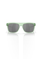 Oakley Men's OO9100 Leffingwell Rectangular Sunglasses