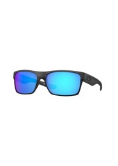 Oakley Men's OO9256 TwoFace Low Bridge Fit Rectangular Sunglasses
