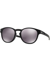 Oakley Men's OO9349 Latch Low Bridge Fit Round Sunglasses