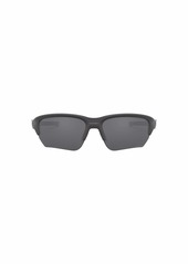 Oakley Men's OO9372 Flak Beta Low Bridge Fit Rectangular Sunglasses