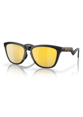 Oakley Men's Polarized Sunglasses, Frogskins Hybrid Oo9289 - Matte Black
