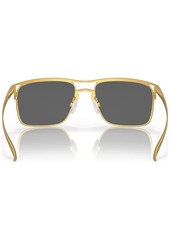 Oakley Men's Polarized Sunglasses, Holbrook Ti - Satin Gold-Tone