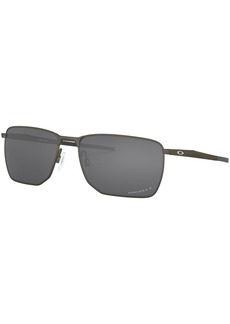 Oakley Men's Polarized Sunglasses, OO4142 - CARBON/PRIZM BLACK POLARIZED