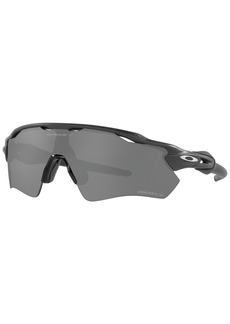 Oakley Men's Polarized Sunglasses, OO9208 Radar Ev Path High Resolution Collection 0 - High Resolution Carbon