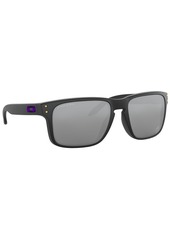 Oakley Nfl Collection Sunglasses, Baltimore Ravens OO9102 55 Holbrook - BAL MATTE BLACK/PRIZM BLACK