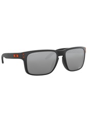 Oakley Nfl Collection Sunglasses, Cleveland Browns OO9102 55 Holbrook - CLE MATTE BLACK/PRIZM BLACK